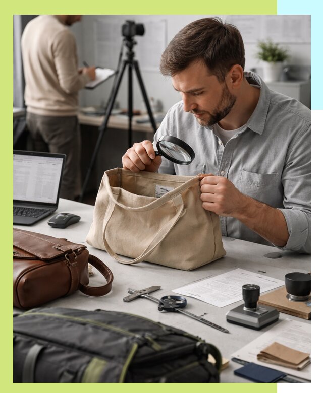 Сертификация сумок в Гагарине, оформление и получение сертификатов