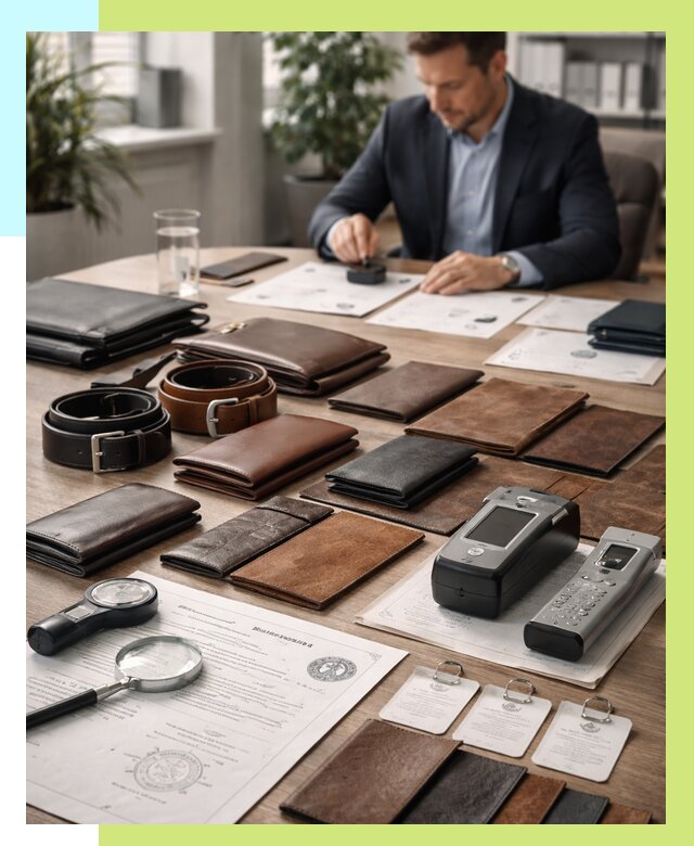 Сертификация кожаных изделий в Гагарине от 12485 р. | Алешин-Ггр