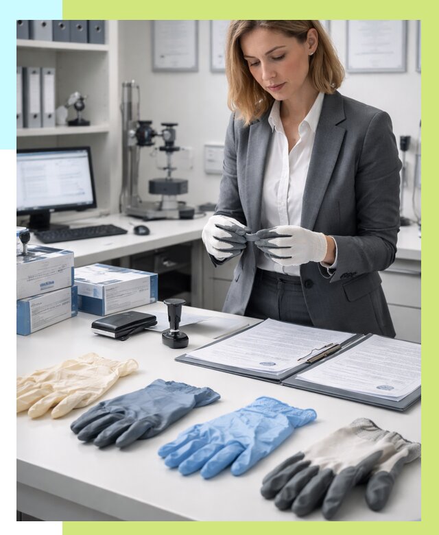 Сертификация перчаток в Гагарине от 8843 р. | Алешин-Ггр