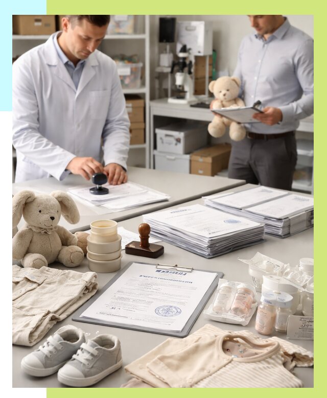 Сертификация детских товаров в Гагарине от 15606 р. | Алешин-Ггр