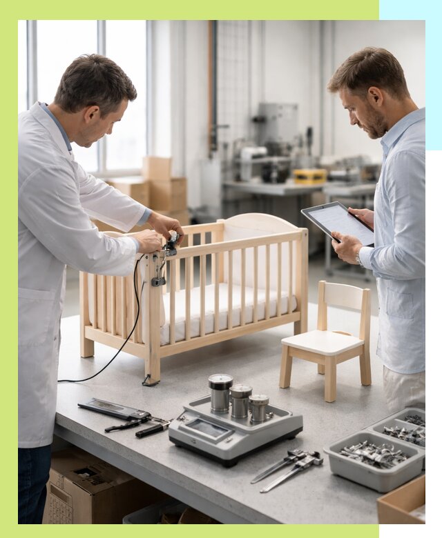 Сертификация детской мебели и проверка безопасности в Гагарине