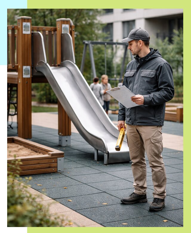 Сертификация детских площадок в Гагарине от 26010 р. | Алешин-Ггр