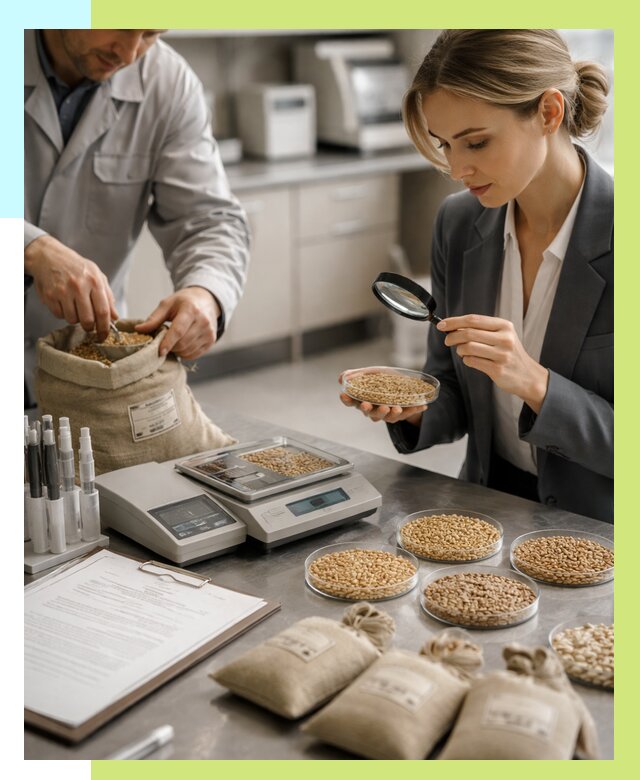 Сертификация зерна в Гагарине по цене от 15606 р. | Алешин-Ггр