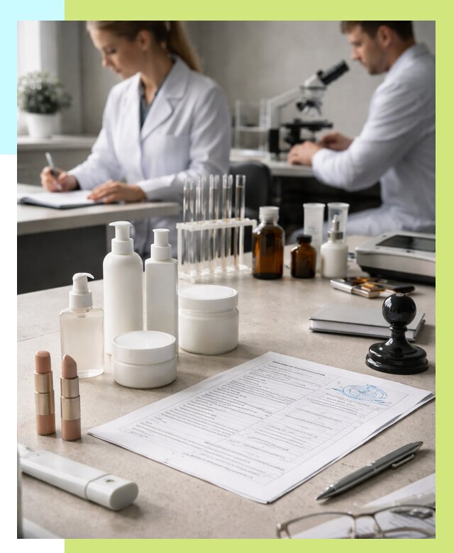 Сертификация косметики в Гагарине от 20808 р. - Алешин-Ггр