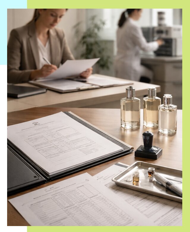 Сертификация парфюмерии в Гагарине от 15606 р. | Алешин-Ггр