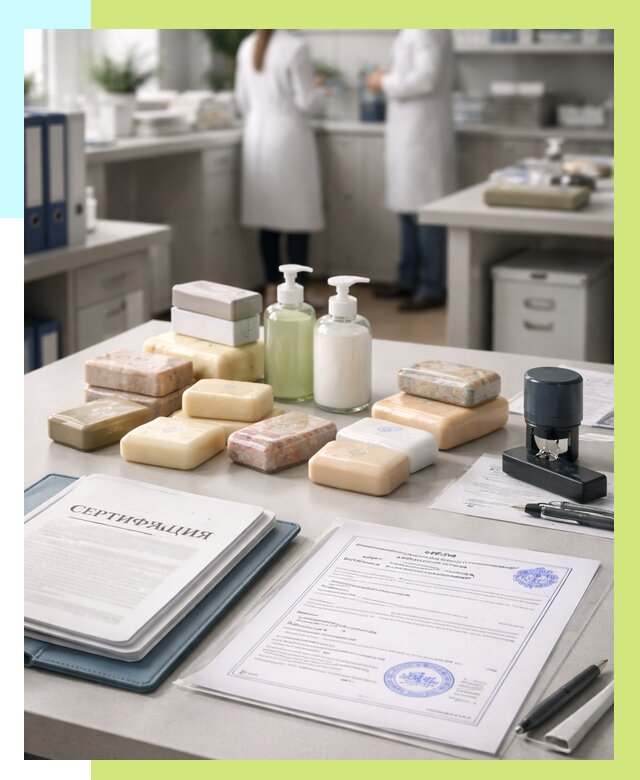 Сертификация мыла и сертификат на мыло в Гагарине от 12485 | Алешин-Ггр