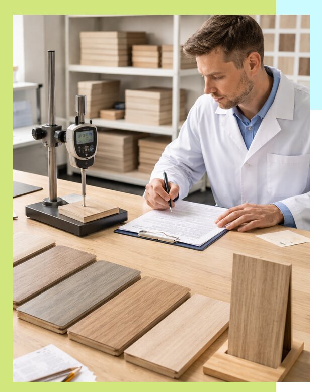 Сертификация ламината с испытаниями и оформлением документов в Гагарине