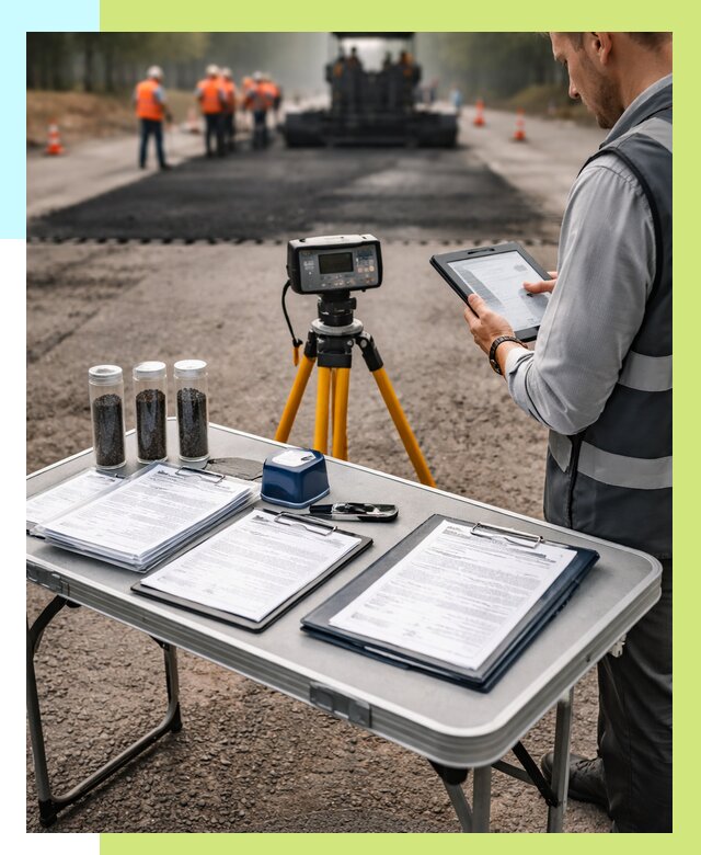 Сертификация асфальта в Гагарине от 26010 р. | Алешин-Ггр