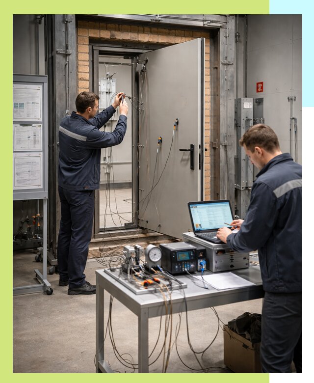 Сертификация противопожарных дверей в Гагарине по ГОСТ и ТР