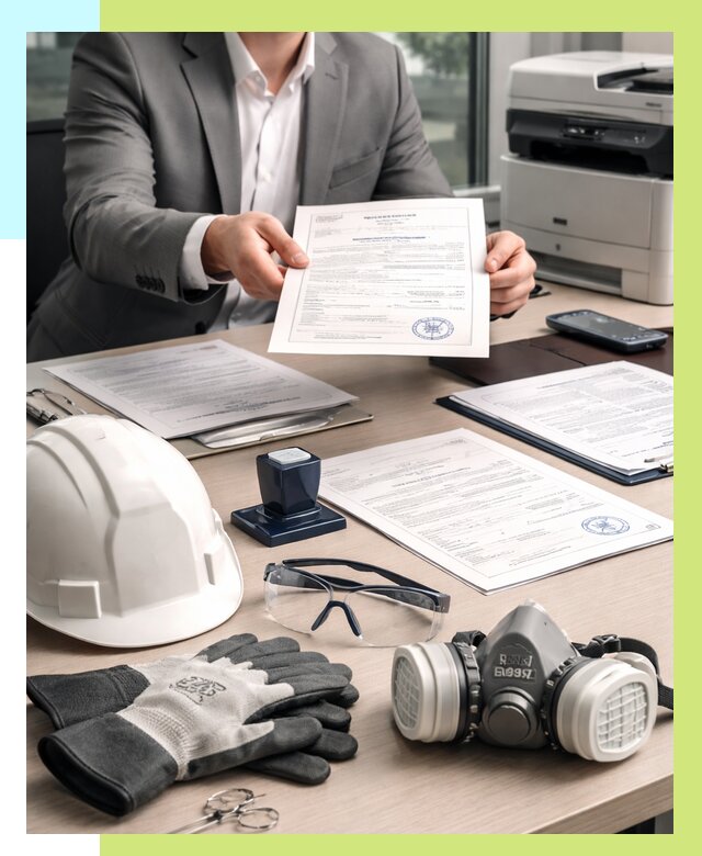 Сертификация СИЗ в Гагарине от 15606 р. | Алешин-Ггр оформить