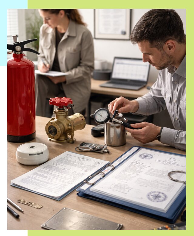 Сертификация пожарного оборудования в Гагарине от 15606 р.|Алешин-Ггр