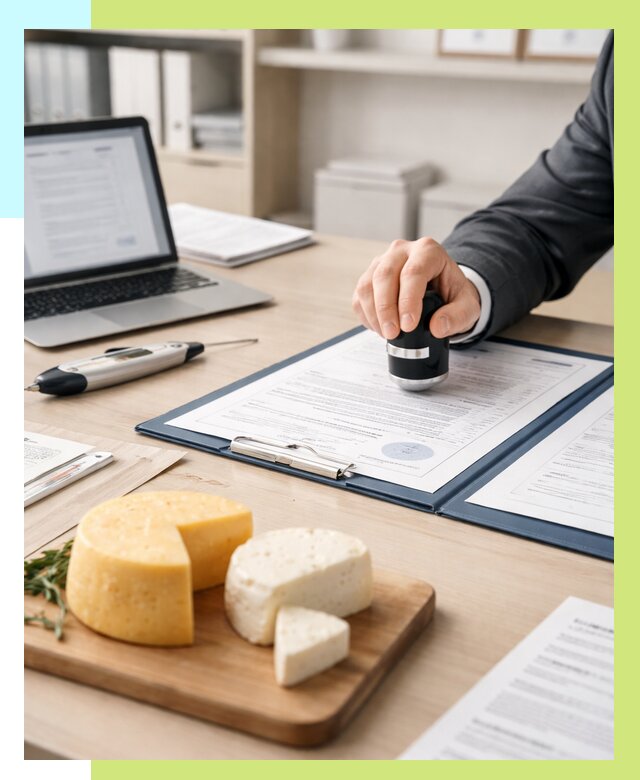 Сертификация сыров в Гагарине от 15606 р | Сертификат на сыр Алешин-Ггр