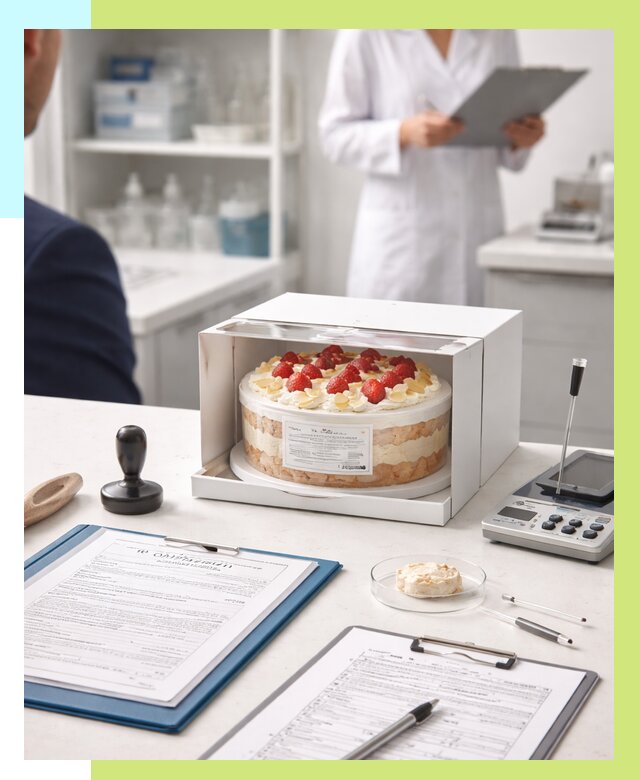 Сертификация тортов в Гагарине от 9364 р. заказать | Алешин-Ггр