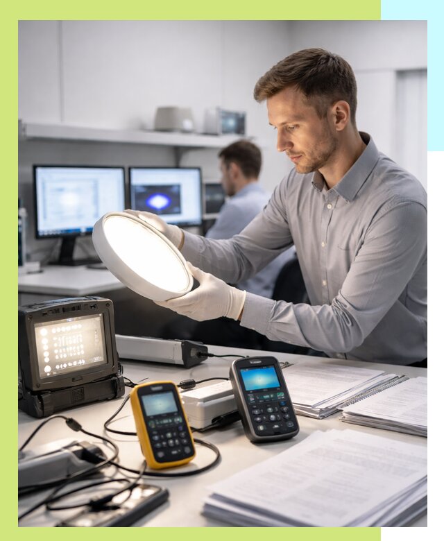 Сертификация светильников в Гагарине: испытания и оформление