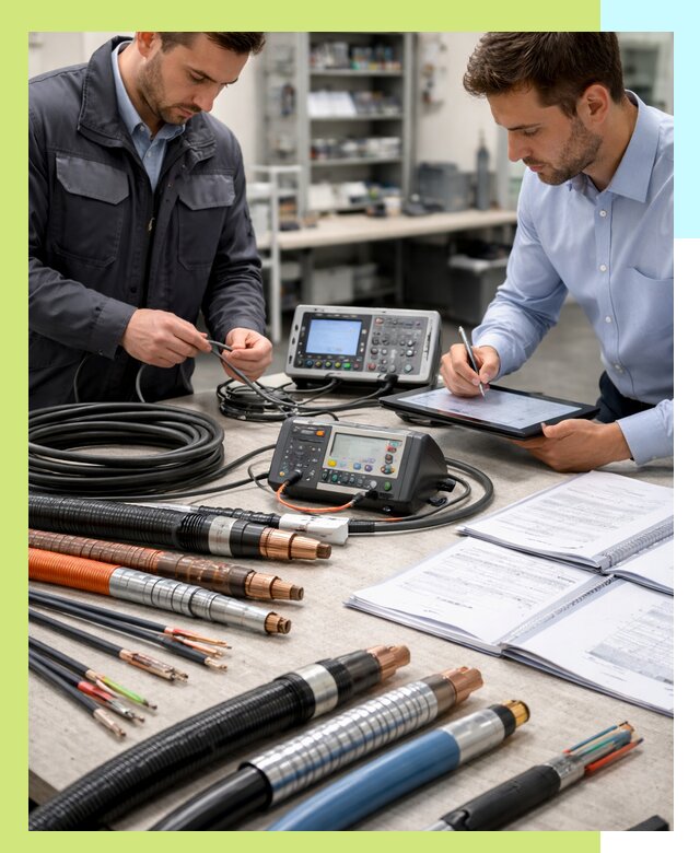 Сертификация кабеля и электропроводки в Гагарине под ключ