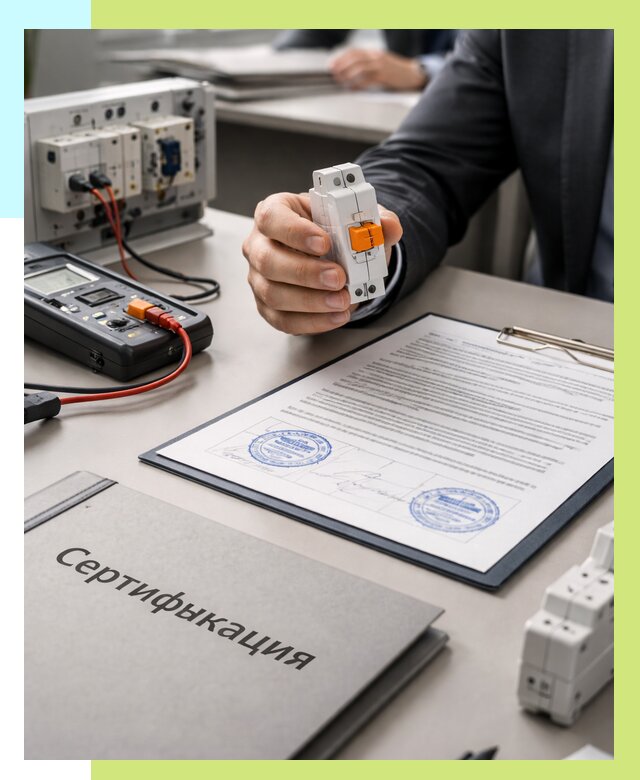 Сертификация выключателей под ключ в Гагарине от 15606 р. | Алешин-Ггр