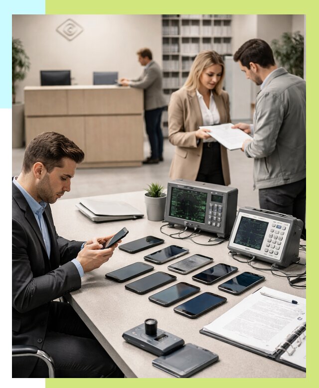 Сертификация телефонов в Гагарине от 26010 р. под ключ | Алешин-Ггр