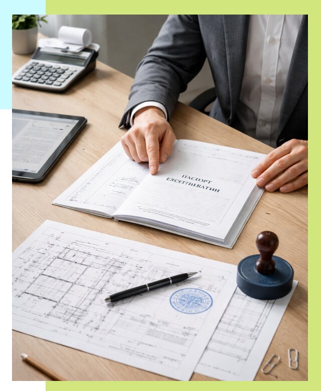 Паспорт эксплуатации в Гагарине под ключ от 4682 р. Алешин-Ггр