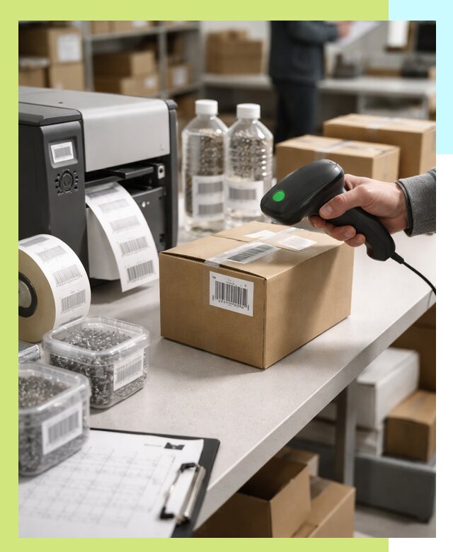 Штрихкодирование продукции и маркировка для продажи в Гагарине