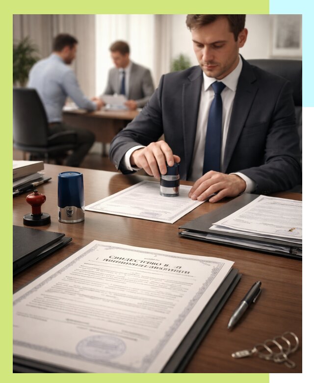 Оформление свидетельства о государственной регистрации в Гагарине