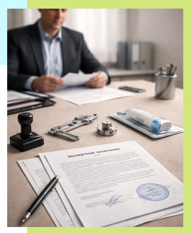 Экспертное заключение на продукцию в Гагарине от 8843 р. | Алешин-Ггр