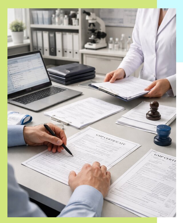 Оформление сертификата GMP в Гагарине для фармпроизводства