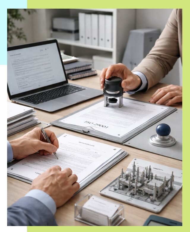 Сертификат ISO 29001 в Гагарине под ключ от 78030 р. | Алешин-Ггр