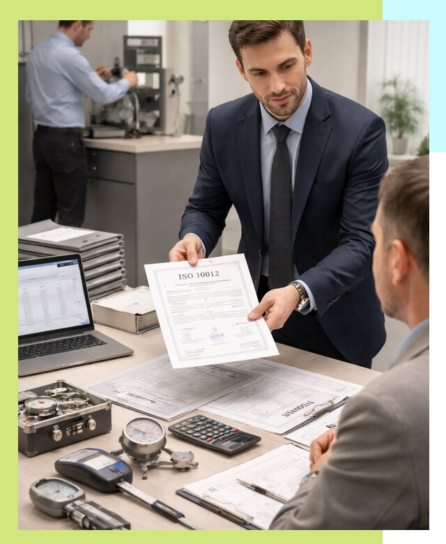 Выдача сертификата ISO 10012 по требованиям метрологии в Гагарине