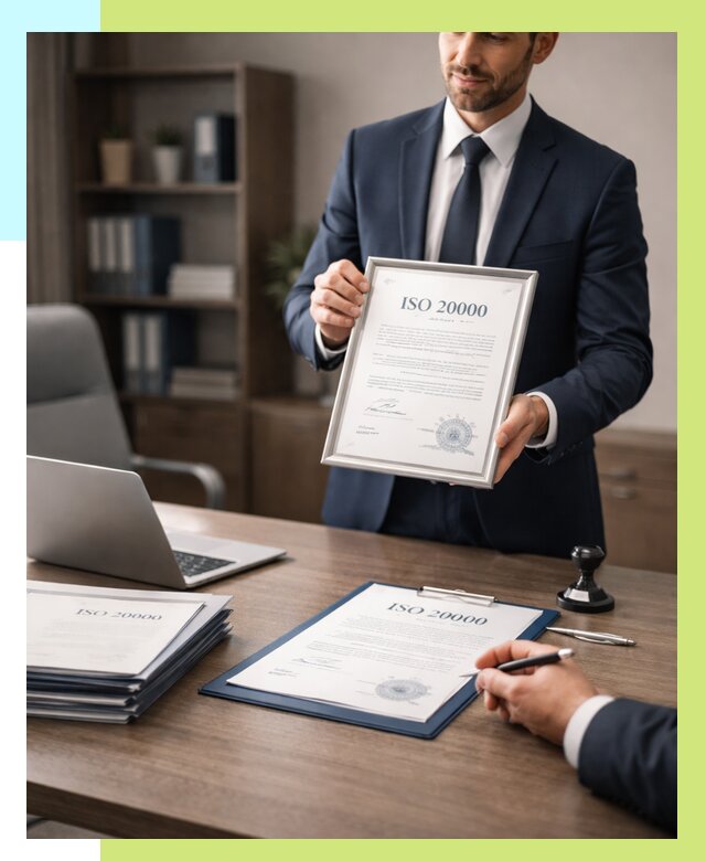 Сертификат ISO 20000 в Гагарине под ключ от 124848 р., Алешин-Ггр