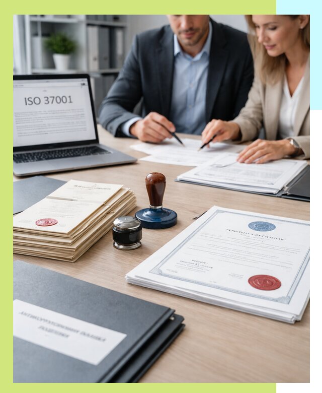 Получение сертификата ISO 37001 по системе борьбы с коррупцией в Гагарине